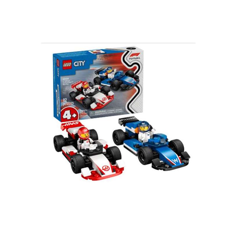 lego city f1 coches williams racing y haas ( 60464) lego city f1 coches williams racing y haas ( 60464)