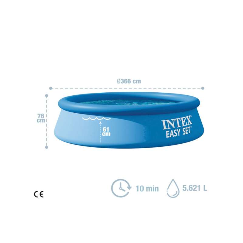 intex piscina easy set 366x76cm 5621l (56420 / 28130) intex piscina easy set 366x76cm 5621l (56420 / 28130)