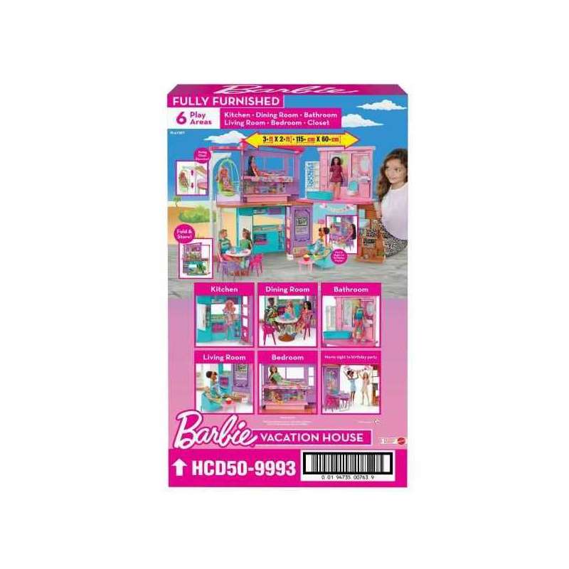 barbie casa malibu (mattel - hcd50) barbie casa malibu (mattel - hcd50)