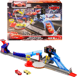 cars pista carreras copa piston salto rayo mcqueen (mattel - jhl42)