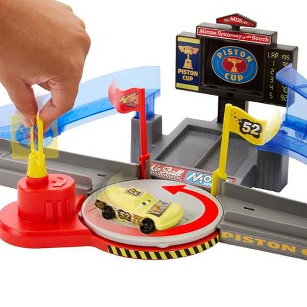 cars pista carreras copa piston salto rayo mcqueen (mattel - jhl42)
