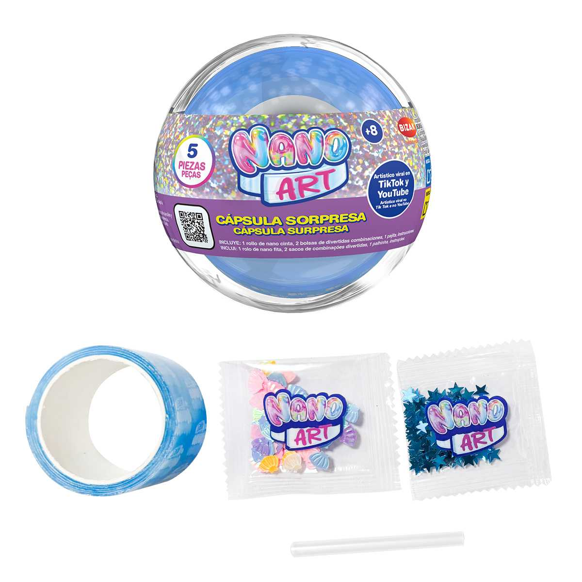nano art capsula sorpresa (bizak - 64528101) nano art capsula sorpresa (bizak - 64528101)