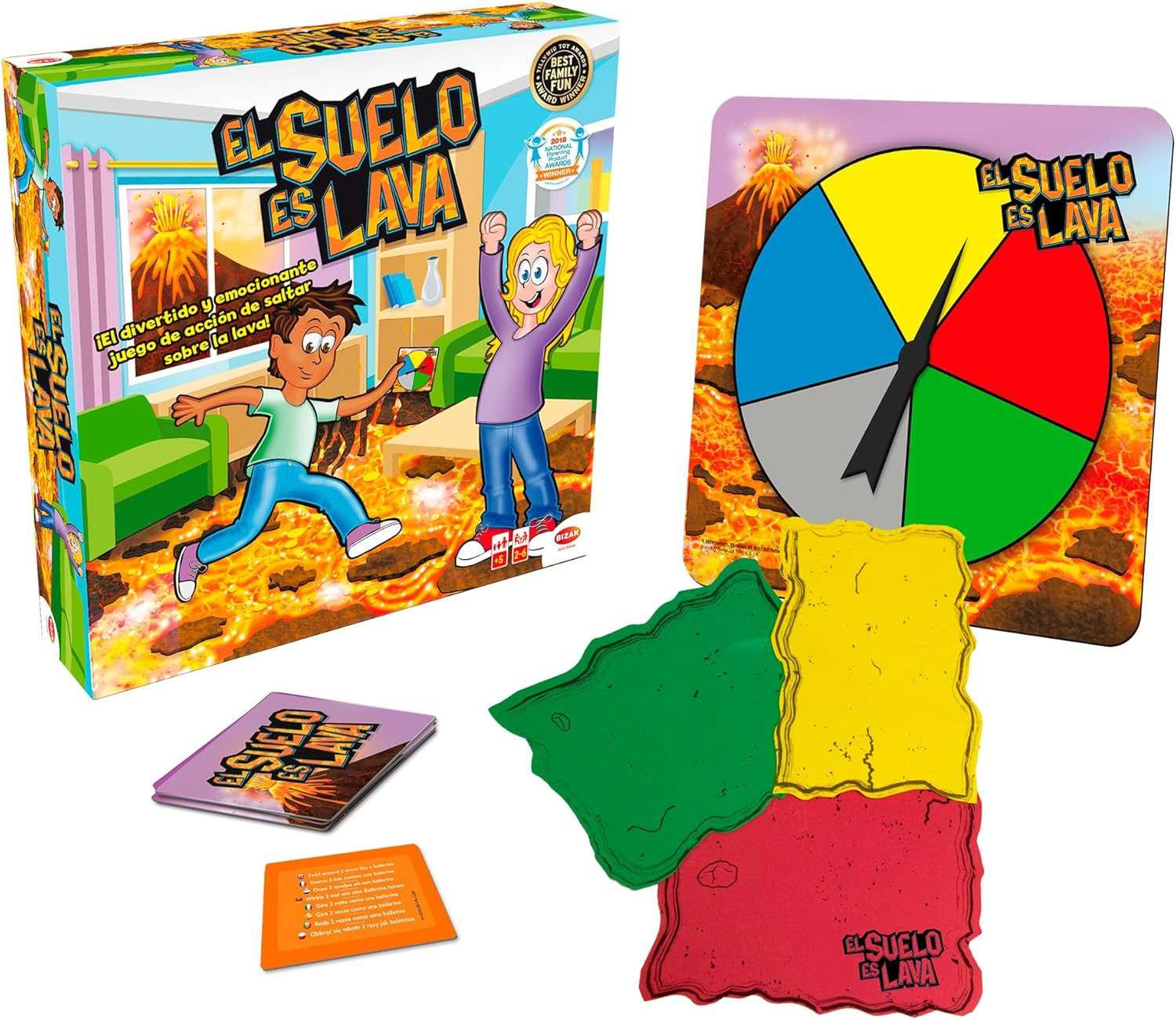 el suelo es lava (bizak - 64554532)