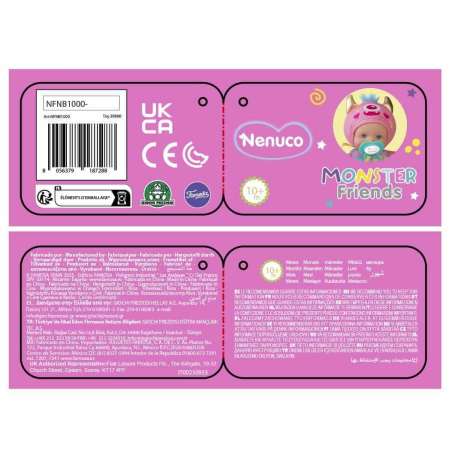 nenuco monster friends surtidos (famosa - nfnb1000)
