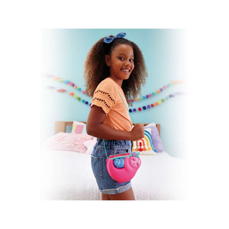 polly pocket cofre familia de perezosos (mattel - hrd40) polly pocket cofre familia de perezosos (mattel - hrd40)
