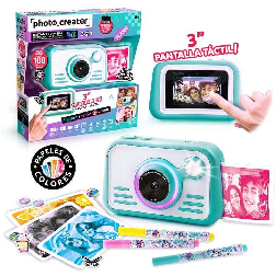 photo creator instant camara papel color (canal toys - clk046)