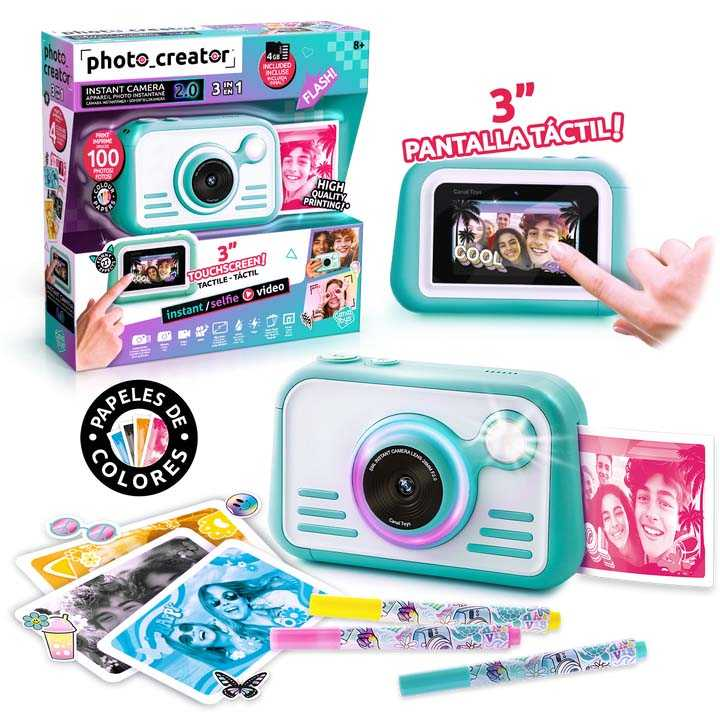 photo creator instant camara papel color (canal toys - clk046) photo creator instant camara papel color (canal toys - clk046)