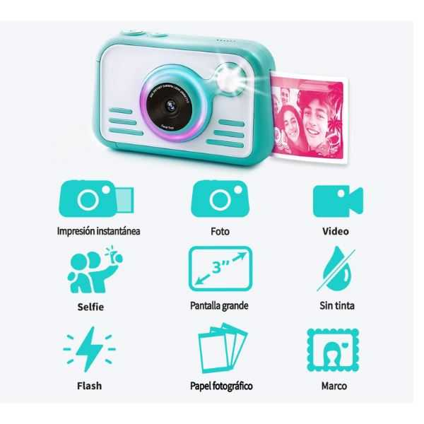 photo creator instant camara papel color (canal toys - clk046) photo creator instant camara papel color (canal toys - clk046)