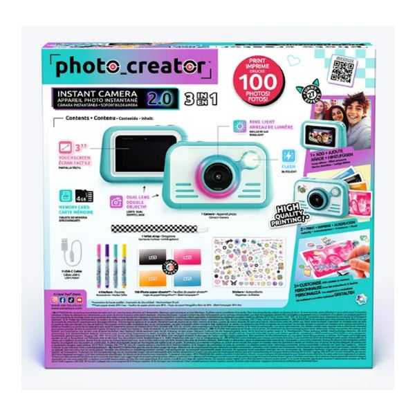 photo creator instant camara papel color (canal toys - clk046) photo creator instant camara papel color (canal toys - clk046)