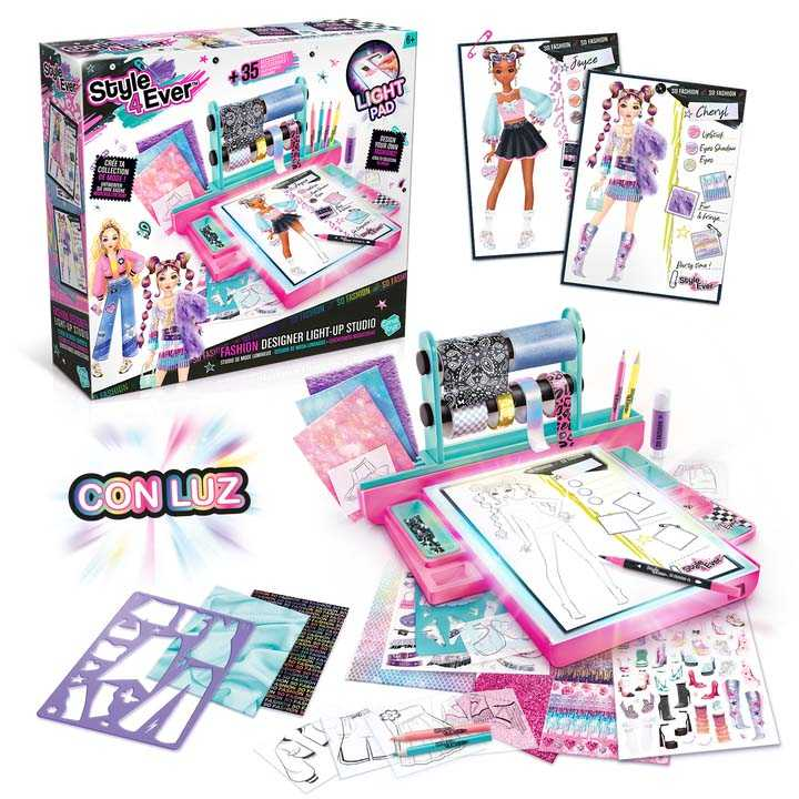 style 4 ever fashion designer studio con luz (canal toys - ofg303)