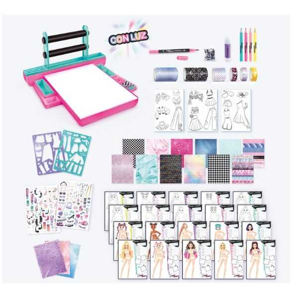 style 4 ever fashion designer studio con luz (canal toys - ofg303)