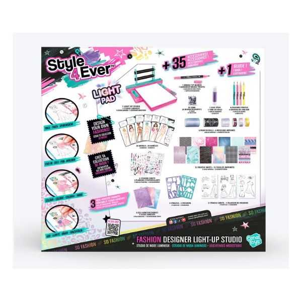 style 4 ever fashion designer studio con luz (canal toys - ofg303)
