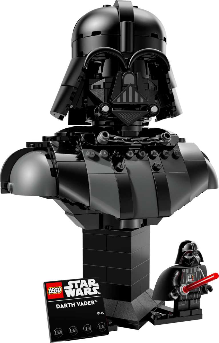lego star wars busto de darth vader (lego - 75439)