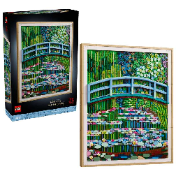 lego art monet: puente sobre estanque de nenufares (lego - 31220)