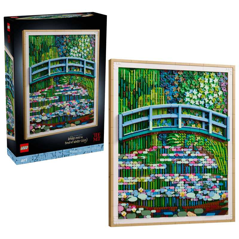 lego art monet: puente sobre estanque de nenufares (lego - 31220) lego art monet: puente sobre estanque de nenufares (lego - 31220)