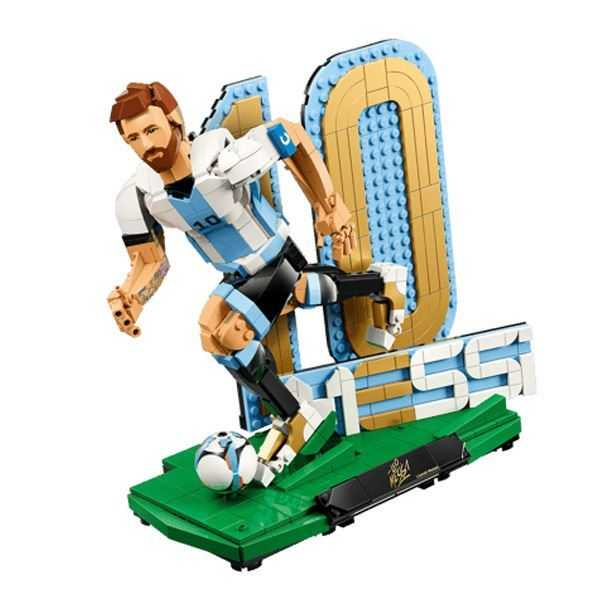 lego football figura de messi (lego - 43015)
