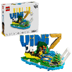 lego football escenario vini jr (lego - 43027)