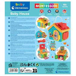 baby montessori casita actividades (clementoni - 17857)