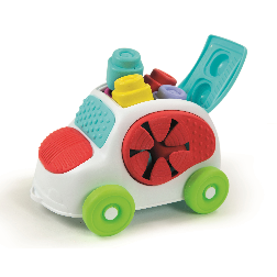 clemmy baby vehiculo con texturas (clementoni - 17315)