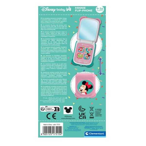 minnie flip phone (clementoni - 17515) minnie flip phone (clementoni - 17515)