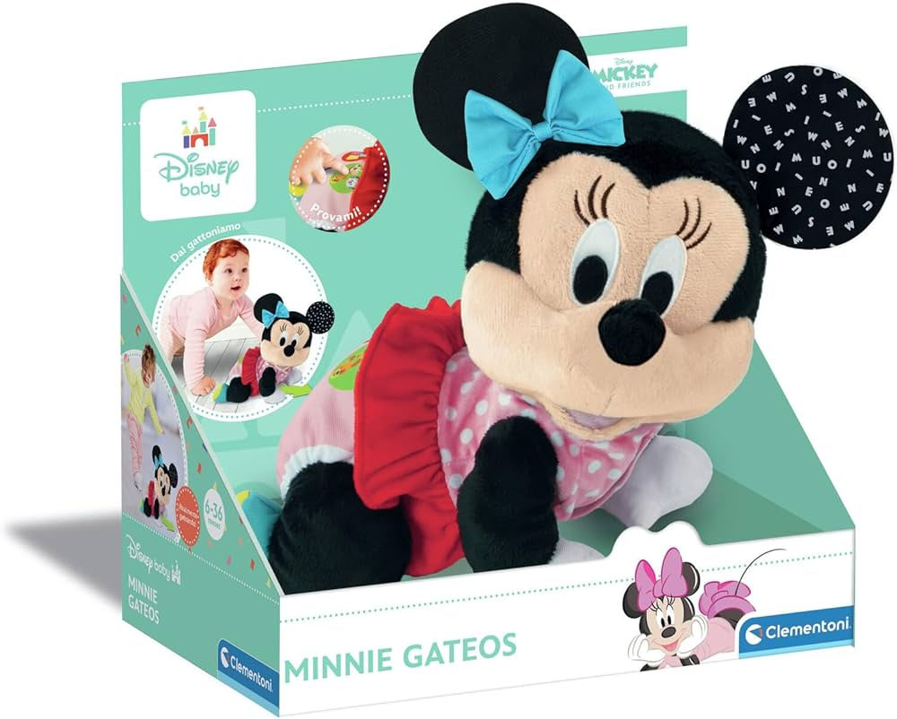 disney baby minnie gateos (clementoni - 55574)