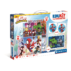 edukit 4 en 1 spidey amazing friends (clementoni - 18295)