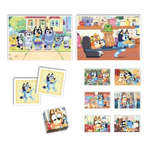 edukit 4 en 1 bluey (clementoni - 18320)