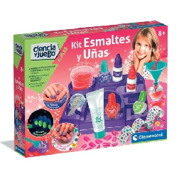 ciencia y juego kit esmalte de uÑas ( clementoni - 55579)