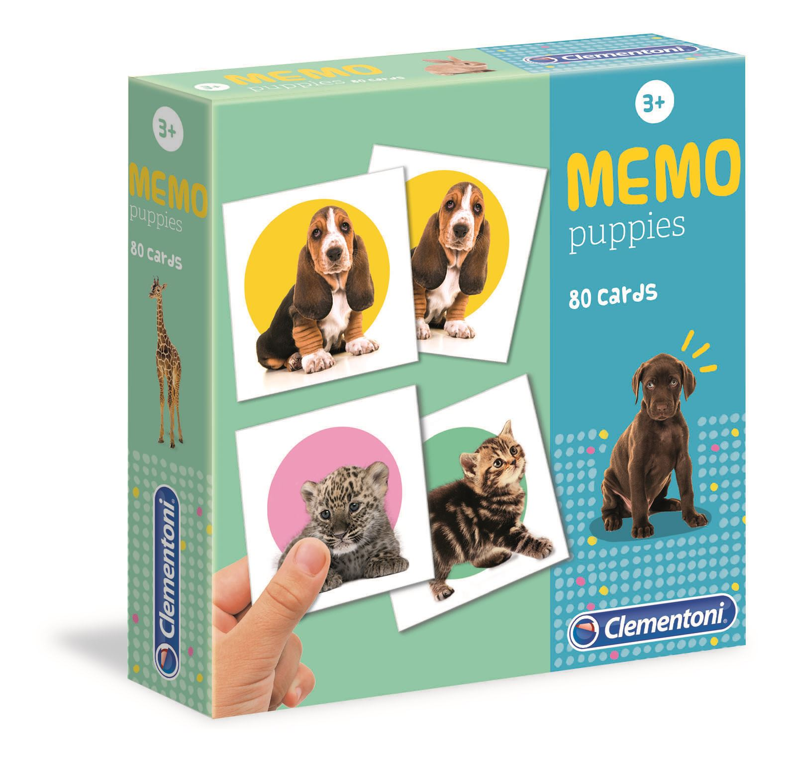 memo pocket baby animales (clementoni - 18315)