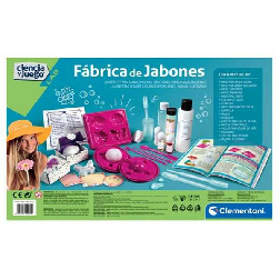 ciencia y juego fabrica de jabones (clementoni - 55205)