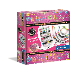 crazy chic pulseras con mensaje (clementoni - 18634)