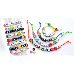 crazy chic pulseras con mensaje (clementoni - 18634)