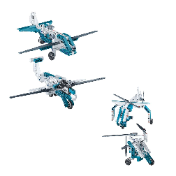 mechanics aviones y helicopteros ( clementoni - 55160)