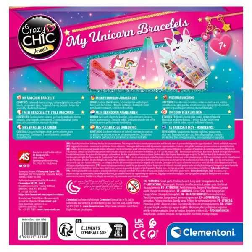 crazy chic mis brazaletes de unicornio (clementoni - 18792)