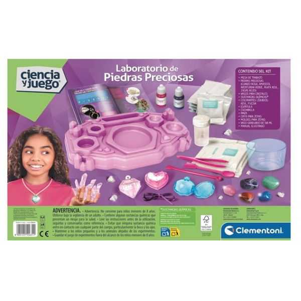 ciencia y juego laboratorio de piedras preciosas (clementoni - 55631) ciencia y juego laboratorio de piedras preciosas (clementoni - 55631)