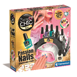 crazy chic set pasion por las uÑas (clementoni - 18784)
