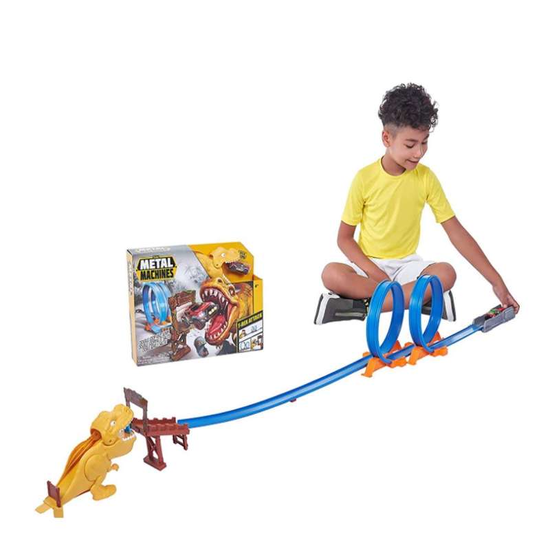 zuru metal machines pista t-rex playset (zuru - 6702) zuru metal machines pista t-rex playset (zuru - 6702)