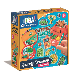 idea sparkly creations game icons (clementoni - 18774)