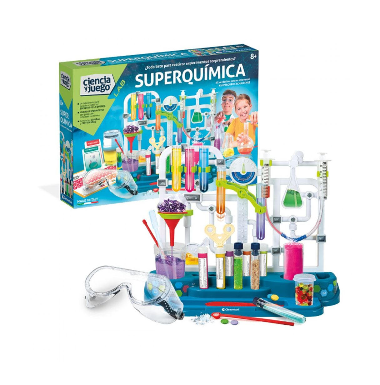 ciencia y juego super quimica (clementoni - 55468) ciencia y juego super quimica (clementoni - 55468)