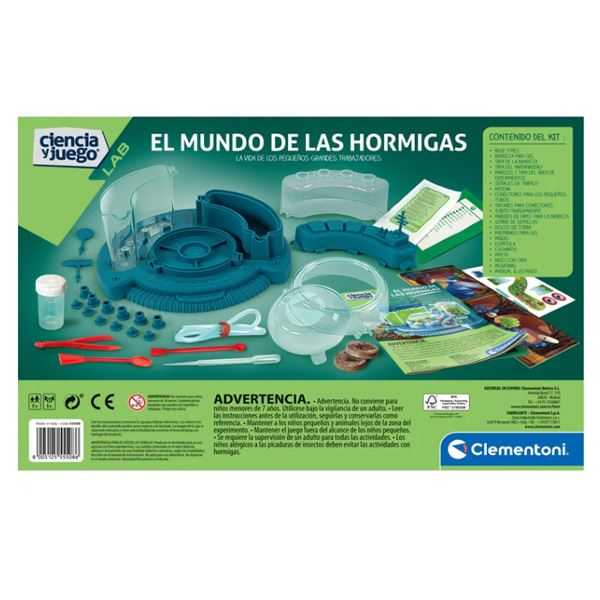 ciencia y juego la ciudad de hormigas (clementoni - 55508)