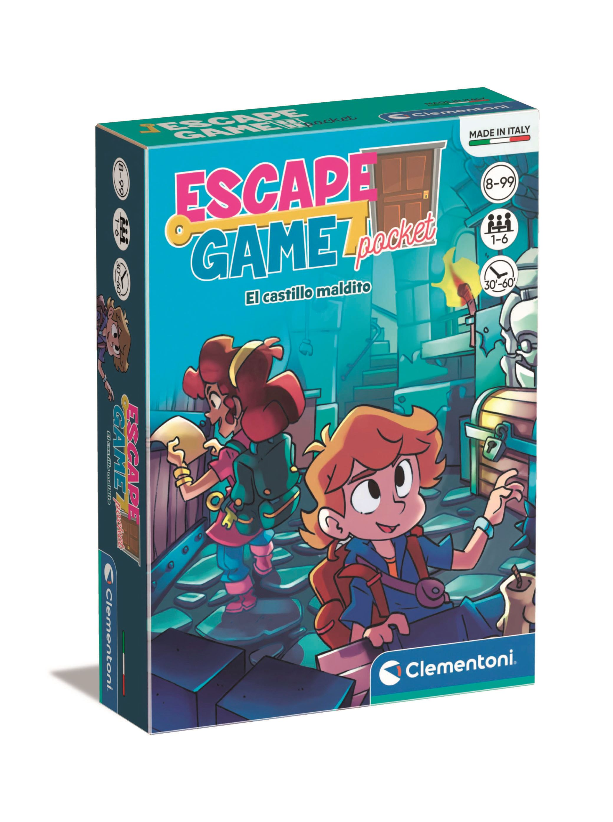 escape game el castillo maldito (clementoni - 55459) escape game el castillo maldito (clementoni - 55459)