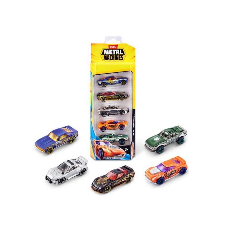 zuru metal machines pack 5 coches surtidos (zuru - 6709) zuru metal machines pack 5 coches surtidos (zuru - 6709)