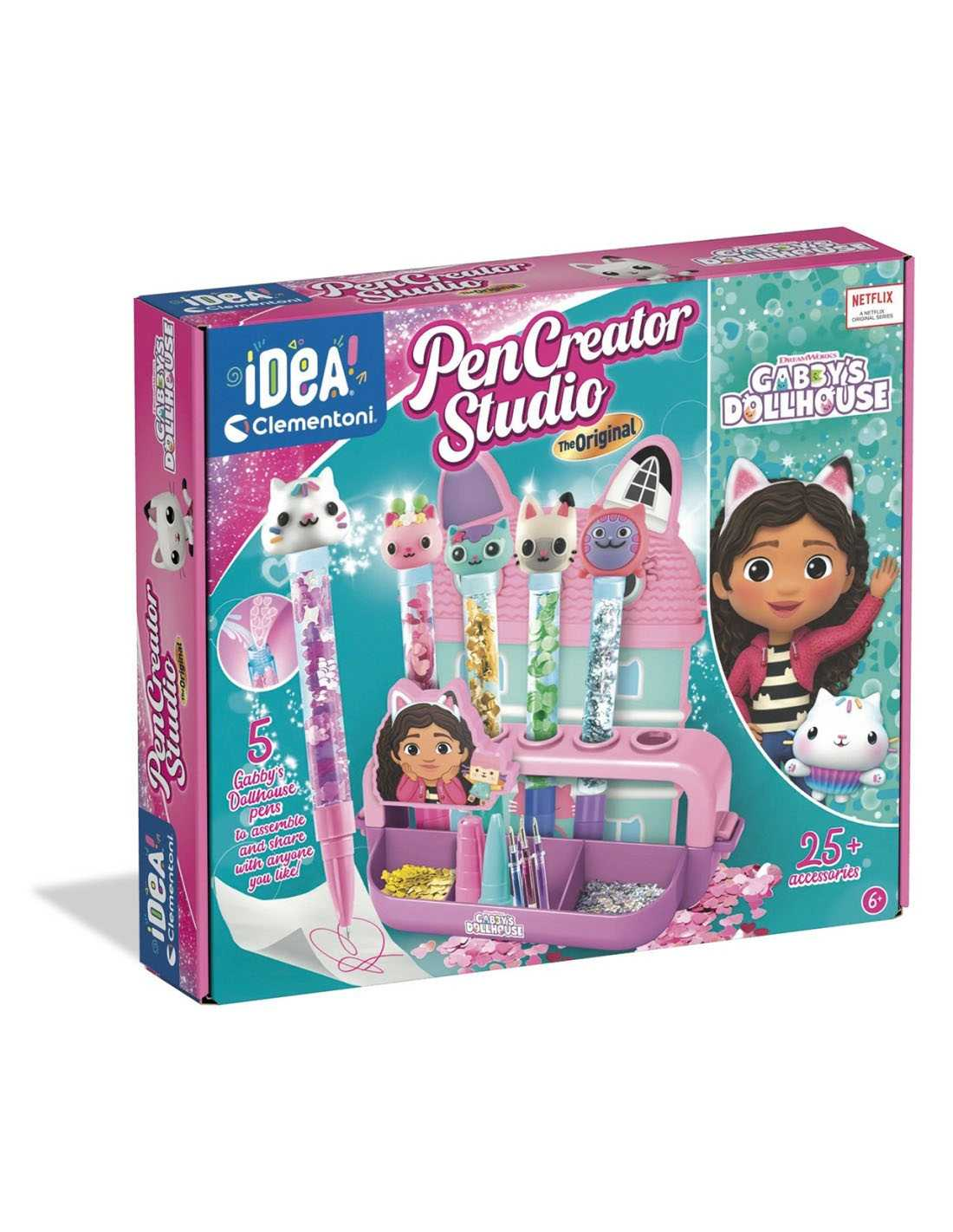 idea clementoni create your gabbys pens (clementoni - 18203)