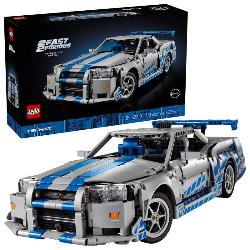 lego technic coche nissan skyline gtr fast furious (lego - 42210) lego technic coche nissan skyline gtr fast furious (lego - 42210)