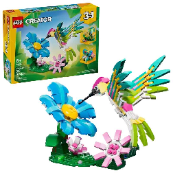 lego creator fauna salvaje colibri de colores (lego - 31384)