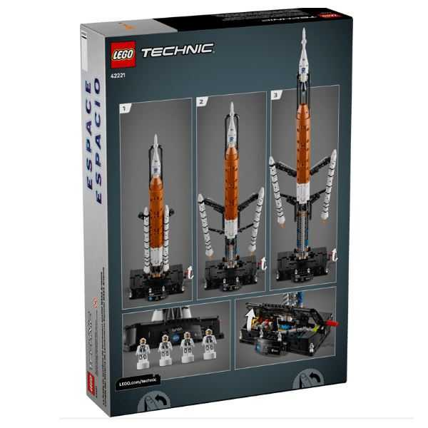 lego technic cohete espacial nasa artemis (lego - 42221) lego technic cohete espacial nasa artemis (lego - 42221)