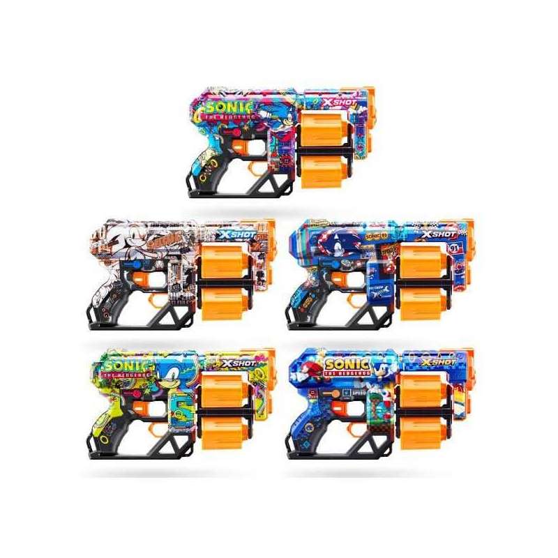 x-shot pistola skins dread sonic 12 (zuru - 36583) x-shot pistola skins dread sonic 12 (zuru - 36583)
