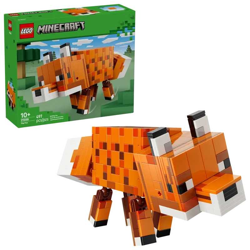 lego minecraft el zorro (lego - 21588)