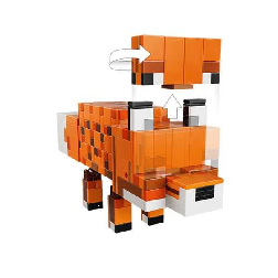 lego minecraft el zorro ( lego - 21588)