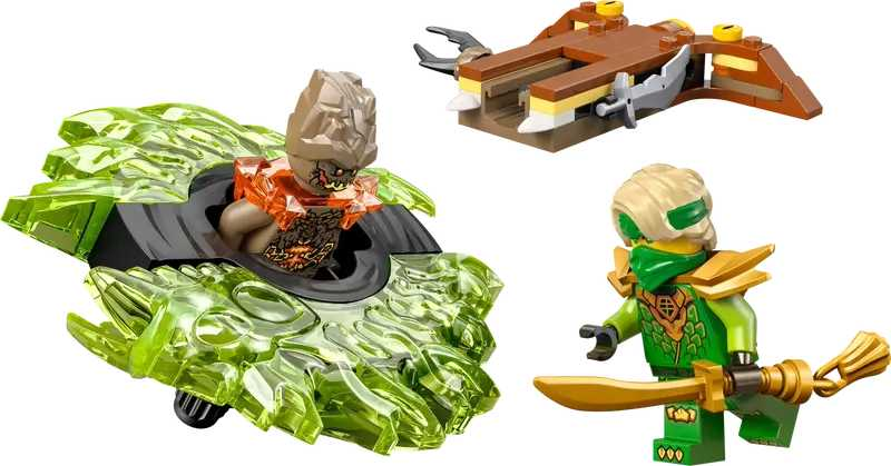 lego ninjago lloyd vs spinner del monstruo de tierra (lego - 71850)